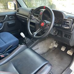 ジムニーシエラ1.3 4WD 5速マニュアル　リフトアップ 車　社外パーツ多数！！の画像