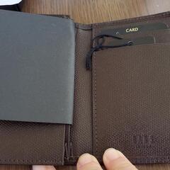 DAKS 名刺入れ ブラウン レザーの画像