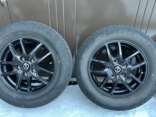 希少！！日産純正15インチタイヤホイールセット