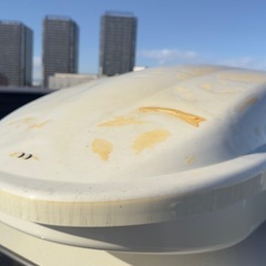 ルーフボックス 外観使用感ありの画像