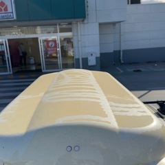 ルーフボックス 外観使用感ありの画像