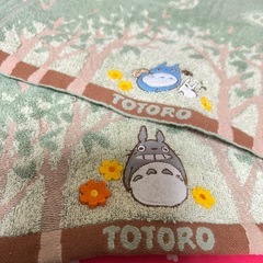 となりのトトロミニタオル二枚セット