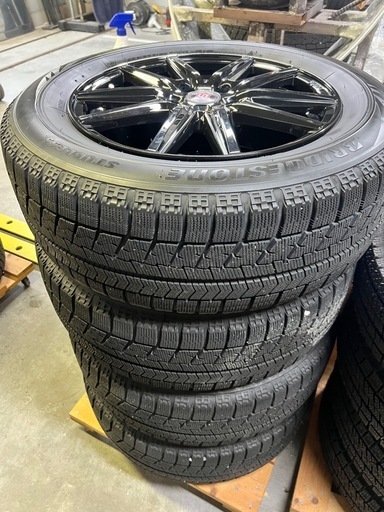 225/60R17 ブリヂストン　４本セット　スタッドレス　ホイール　アルファード
