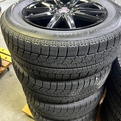 225/60R17 ブリヂストン　４本セット　スタッドレス　ホイール　アルファード