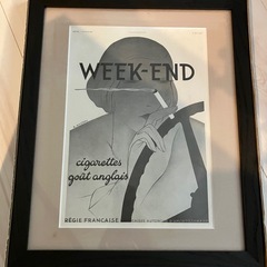 額縁付きポスター