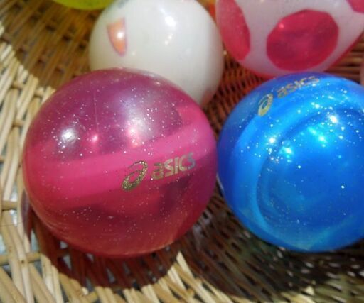 アシックス パークゴルフ用ボール 13個セット カラフル XーLABO他 まとめて IPGA公認球 札幌市 新道東店 アシックス パークゴルフ用ボール 13個セット カラフル XーLABO他