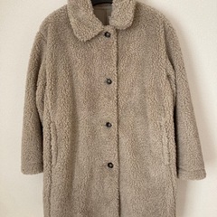 【新品】ユニクロ　防風アウター　フリース　ステンカラーコート