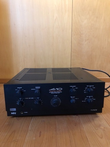 NEC プリメインアンプ A-10 TYPE IV（ジャンク品）