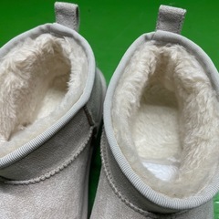 レディース　ムートンブーツ　厚底　ショート　23.5cmの画像