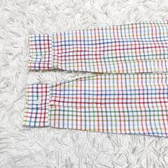 セオリー 美品 長袖シャツ 胸ポケット付き チェック柄 マルチカラー 綿 2 M レディースの画像