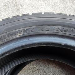 ヨコハマ スタッドレスタイヤ 165/55R15 軽の画像