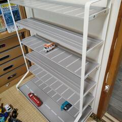 トミカタワー 山崎実業 トミカ棚の画像