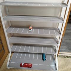トミカタワー 山崎実業 トミカ棚の画像