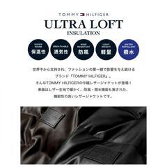 美品　TOMMY HILFIGER　レザーダウン　の画像