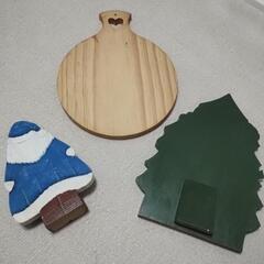 クリスマス飾りトールペイントの画像