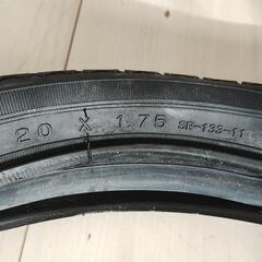 SHINKO（シンコー） 自転車 タイヤ 20インチ チューブ セット ペア巻き SR133 20×1.75 HE
の画像
