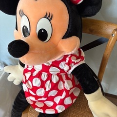特大ミニーマウス　ぬいぐるみ　　　の画像