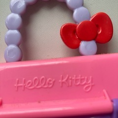Hello Kitty ハンドバッグ ピンク・紫の画像