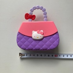 Hello Kitty ハンドバッグ ピンク・紫の画像