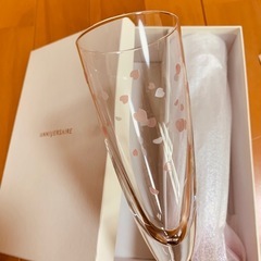 ANNIVERSAIRE アニヴェルセル　シャンパングラス　桜花びらの画像