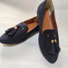 🌈nanashop【新品】GUタッセルフラットシューズ Lサイズ...