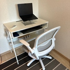 デスクワーク用　机椅子セット