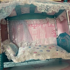 リカちゃん　ゆめみるお姫さま　クリスタルベッドセットの画像