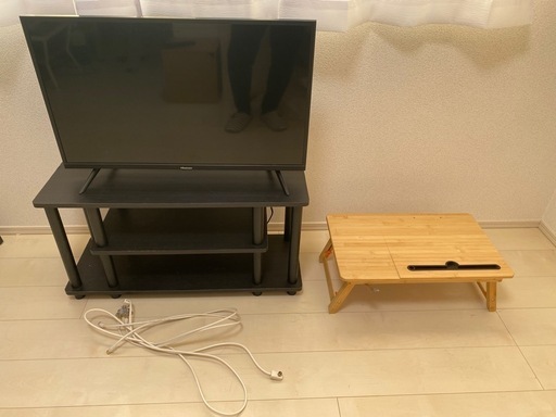 テレビ＋テレビ台＋PCスタンドの三点セット