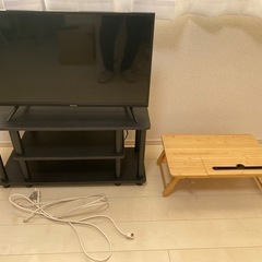 テレビ＋テレビ台＋PCスタンドの三点セット
