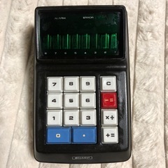 k411 SHARP　レトロ電卓　EL-81 ONLY