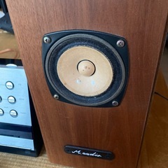 [お渡し完了です]オンキョー CDレシーバー CR-Ｔ2 本体と自作スピーカーの画像