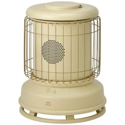 BRUNO 全方位型ファンヒーター Classic Stove グレージュ