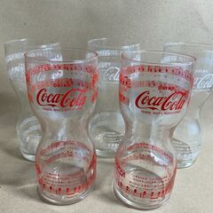 コカ・コーラ　リズムグラス５個セット【未使用】の画像