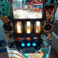 スロット実機　モンスターハンター月下　政宗　セット