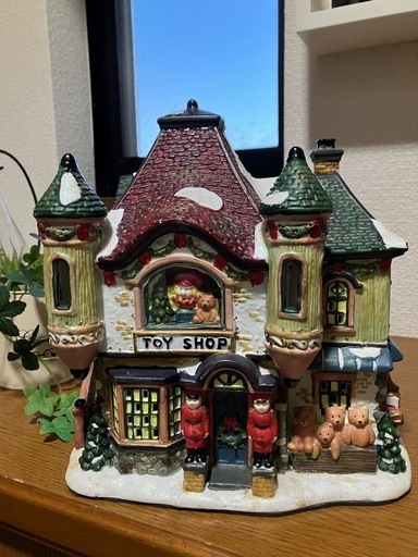 クリスマス　陶器製　装飾　トイショップ