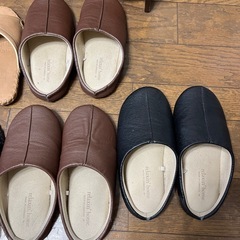 スリッパ五足　スリッパ立ての画像