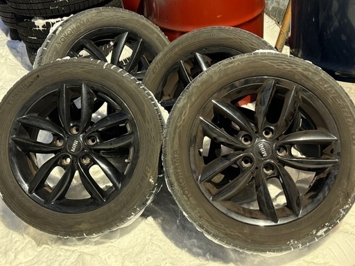 MINIクロスオーバーAW４本付き⭐︎205/55R17夏タイヤ⭐︎タイヤ要交換⭐︎
