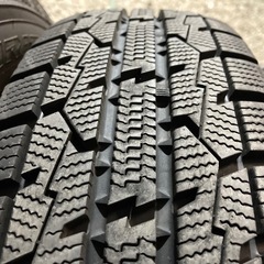 トヨタ純正 パッソヴィッツなどに TOYO 155/80R13 4本 スチールホイールと冬タイヤセットの画像