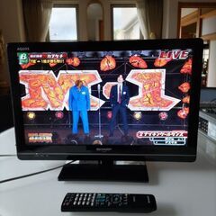 液晶カラーテレビ22インチの画像