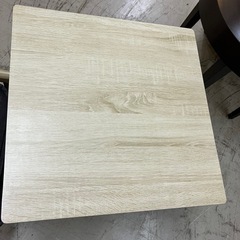 N2412-711 1人用こたつセット イス付 バラ売り不可 中古美品 通電確認済みの画像