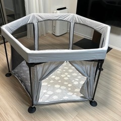 【美品】ベビーサークルの画像