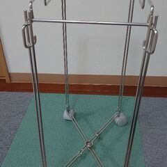 無印良品 ステンレスワイヤーたためるゴミ袋ホルダーの画像