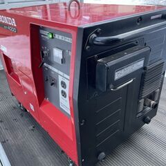 ホンダ　EXT4000　大容量の電力を必要とする三相発電機　三相200V/単相100V対応　50Hz　バッテリー＆プラグ新品　防音設計　稼働品　程度良の画像