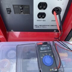 ホンダ　EXT4000　大容量の電力を必要とする三相発電機　三相200V/単相100V対応　50Hz　バッテリー＆プラグ新品　防音設計　稼働品　程度良の画像