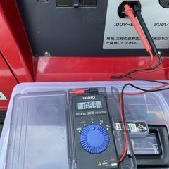 ホンダ　EXT4000　大容量の電力を必要とする三相発電機　三相200V/単相100V対応　50Hz　バッテリー＆プラグ新品　防音設計　稼働品　程度良の画像