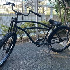 ビーチクルーザー カスタム 自転車の中古が安い！激安で譲ります・無料であげます｜ジモティー