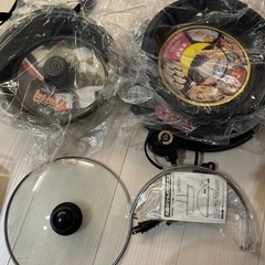 鍋グリル　電気　新品
