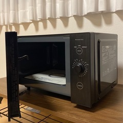 【山善 単機能電子レンジ】公式サイト価格16,280円/取扱説明書付の画像