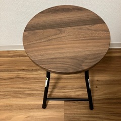 【お譲りします】丸椅子　折りたたみ可能