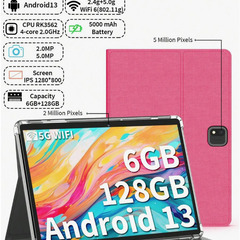 [新品] Androidタブレット 6GB RAM+128GB ...